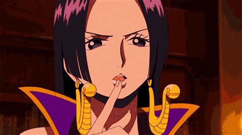 gif boa hancock|Boa Hancock Two Moods One Piece GIF 